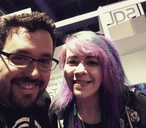 meeting Sean from the awesome Rampant Designs at NAB!